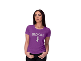 Women's ActiveWear Bicycle Tshirt - Main Product View - Cycling Performance Wear by GleeSpace